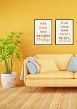 Carica l&#39;immagine nel visualizzatore di Gallery, Black Beauty Wall Art - ANCESTORS&#39; HERITAGE